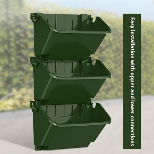 Flower Pot Stereo Plant Wall Planting Box
